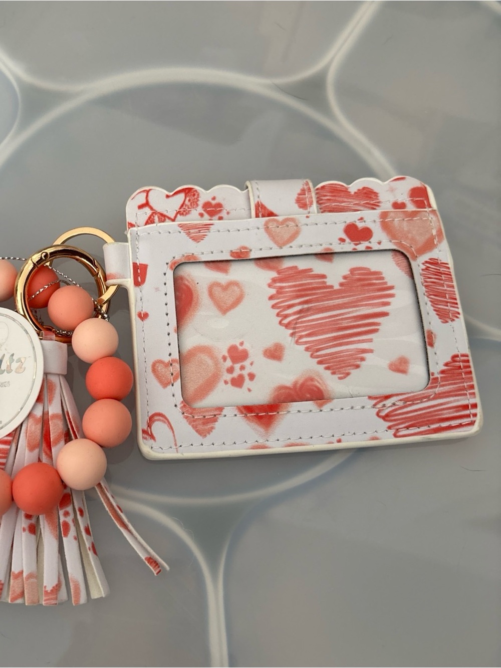 New Bewaltz Wristlet w Keychain and Wallet